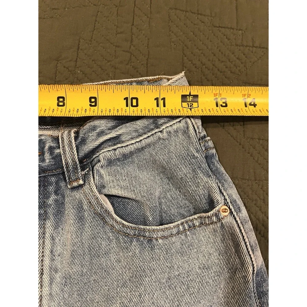 Dissh Women's Blue Jeans Size 8 See Measurements Button Fly‎